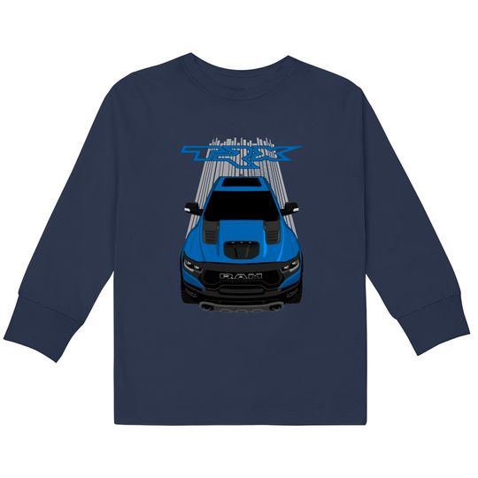 Discover Ram 1500 TRX - Hydro Blue - Ram 1500 -  Kids Long Sleeve T-Shirts
