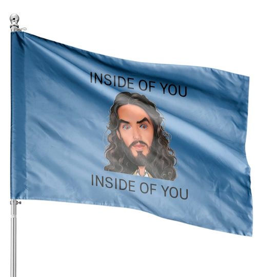 Discover Russell Brand House Flags