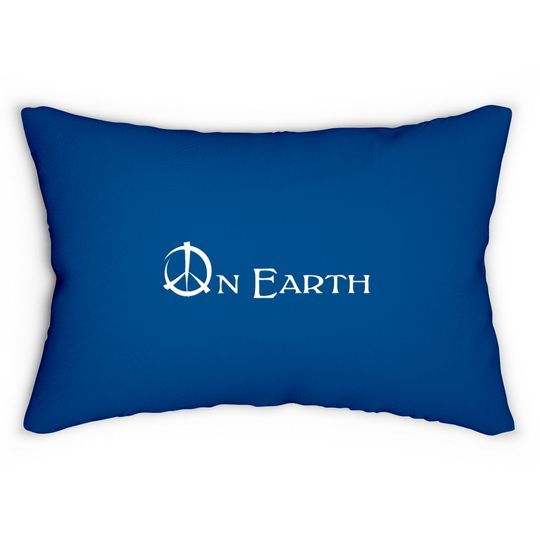 Peace on earth Lumbar Pillows