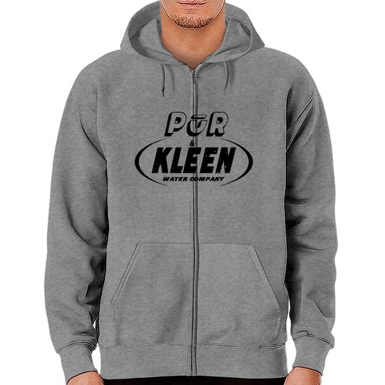 Pur Kleen water company Zip Hoodies
