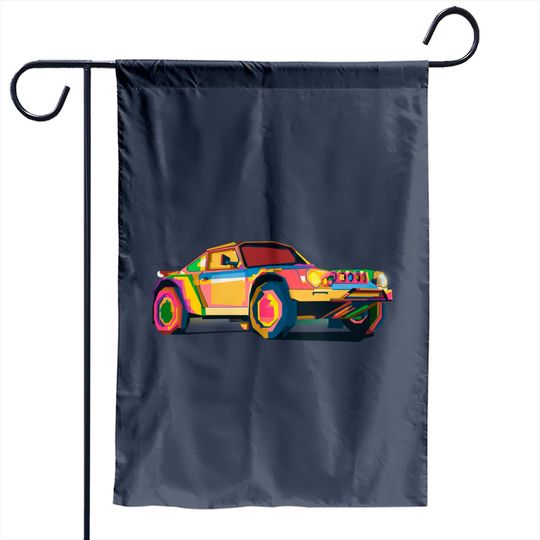 Discover Porsche Safari - Porsche - Garden Flags