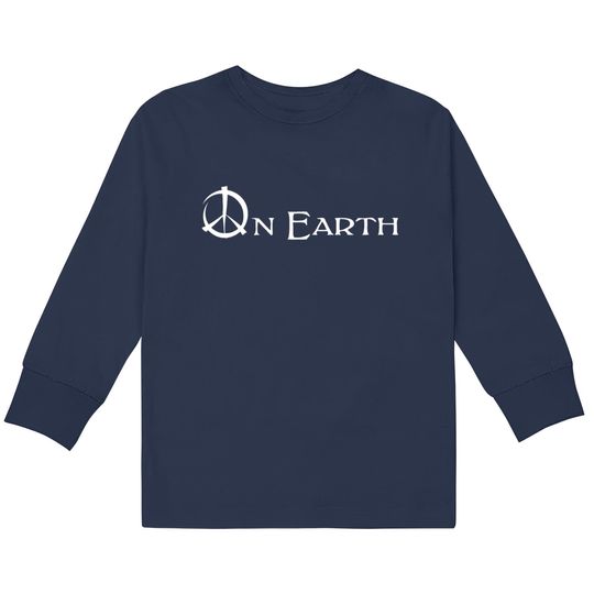 Discover Peace on earth  Kids Long Sleeve T-Shirts