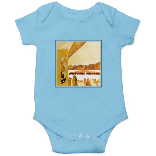 Men's Cotton Crew Onesies Stevie Wonder Innervisions