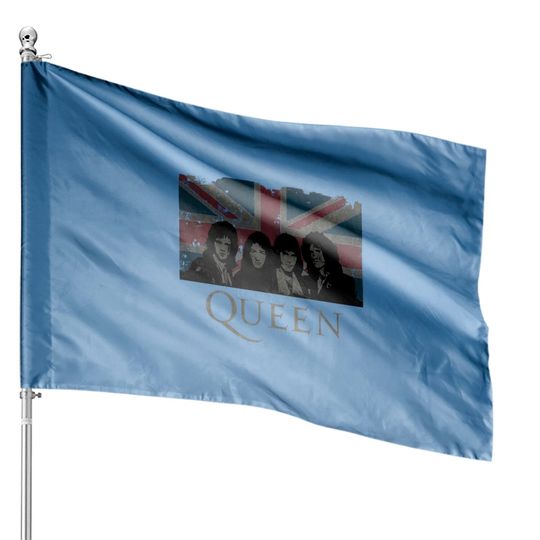 Queen Freddie Mercury Bohemian Rhapsody Black House Flag House Flags