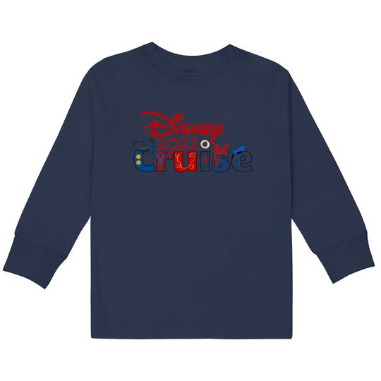 Disney Cruise  Kids Long Sleeve T-Shirts 2022 | Disney Family  Kids Long Sleeve T-Shirts 2022 | Matching Disney  Kids Long Sleeve T-Shirts | Disney Trip 2022