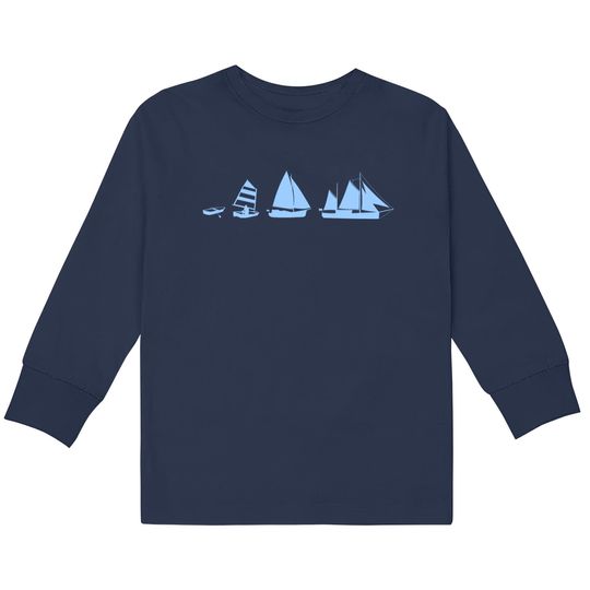 Sailing  Kids Long Sleeve T-Shirts