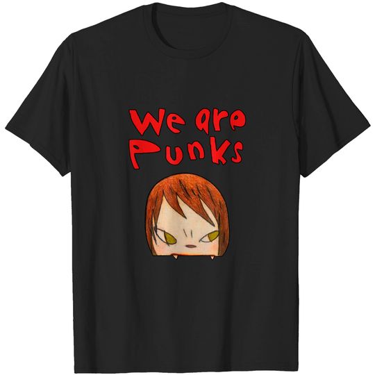 yoshitomo nara we are punks T Shirt T-shirt