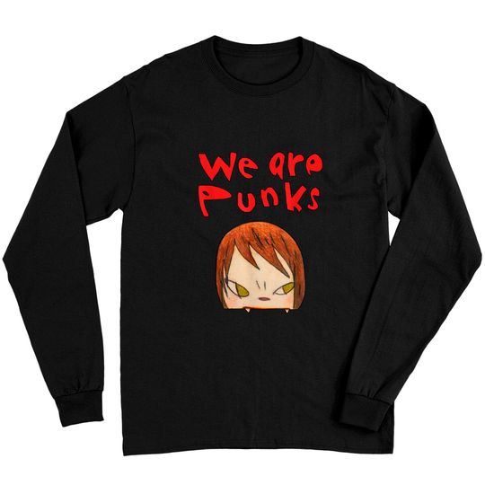 yoshitomo nara we are punks Long Sleeves