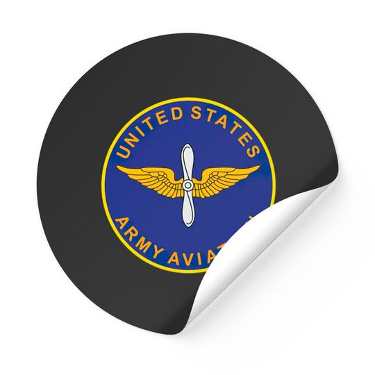 Discover Us Army Aviation Branch Crest Stickers