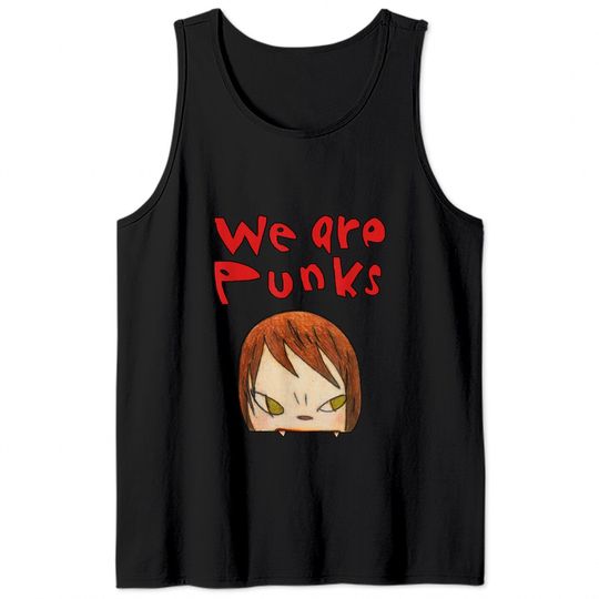 yoshitomo nara we are punks Tank Tops