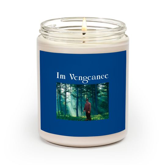 Discover I'm Vengeance Tracksuit Robert Pattinson Standing in the Kitchen Meme Scented Candles