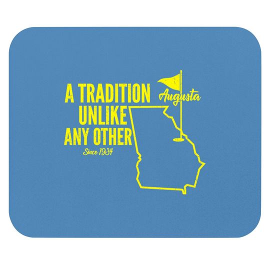 Discover A Tradition Unlike Any Other Augusta Georgia Golfing Mouse Pads, 2022 Masters Golf Tournament Mouse Pads