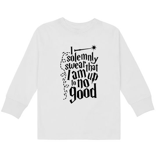 Discover I Solemnly Swear that I Am Up to No Good  Kids Long Sleeve T-Shirts- Universal Studios