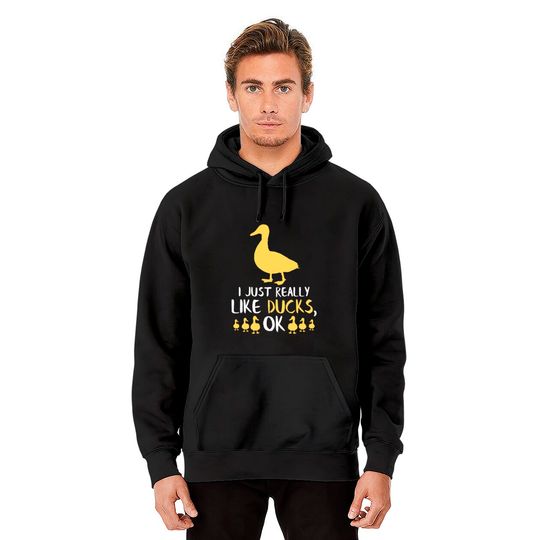 Funny Duck Gifts Funny Bird Lover Fowl Animal Gift Hoodies