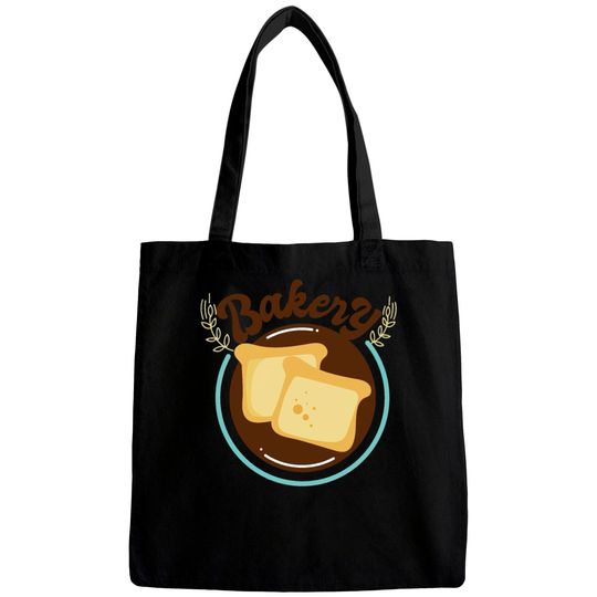 Discover Bakery logo Bags