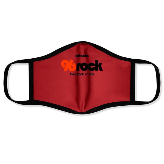 96 Rock Atlanta Light Gift Face Mask