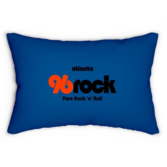 96 Rock Atlanta Light Gift Lumbar Pillow