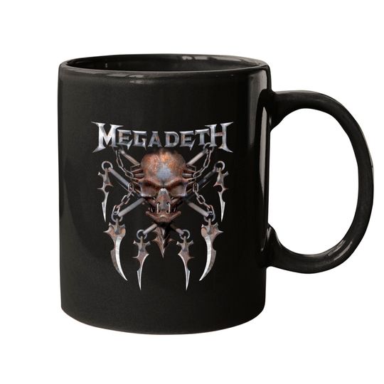 Vintage Megadeth The Best Mugs, Megadeth Mug, Mug For Megadeth Fan, Streetwear, Music Tour Merch, 2022 Band Tour Mug