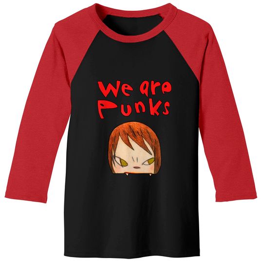 yoshitomo nara we are punks Baseball Tees