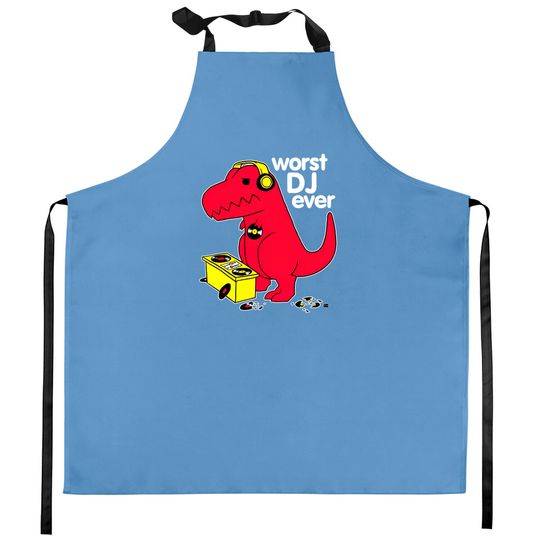 Discover Worst DJ Ever Kitchen Aprons