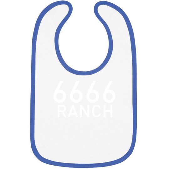 6666 Ranch Four Sixes Ranch Bibs