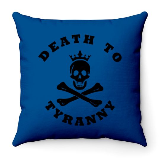 Death to Tyranny Throw Pillows