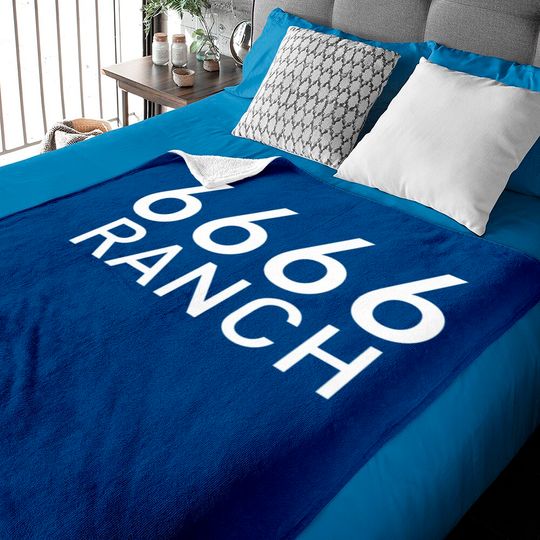 6666 Ranch Four Sixes Ranch Baby Blankets