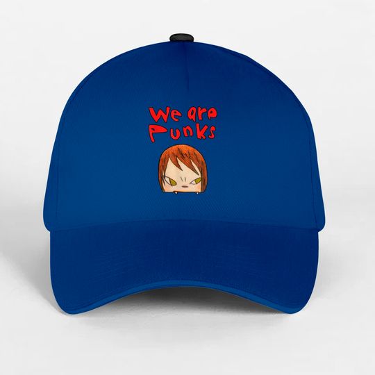 yoshitomo nara we are punks Baseball Caps