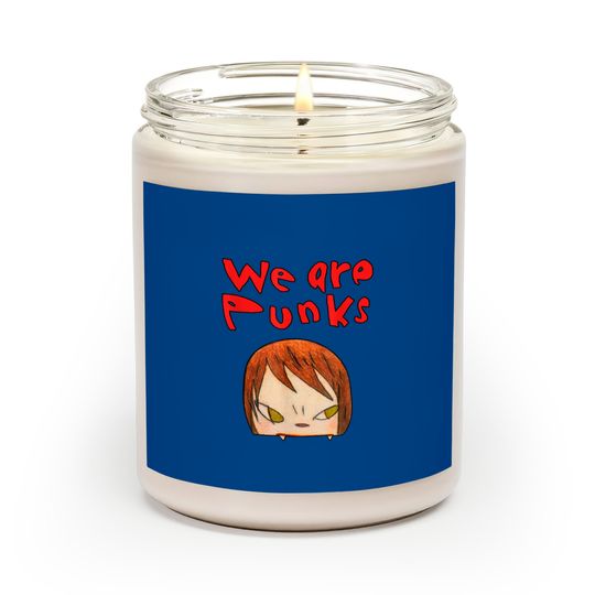yoshitomo nara we are punks Scented Candles