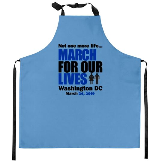 March for our Lives Washington DC 1 Kitchen Aprons