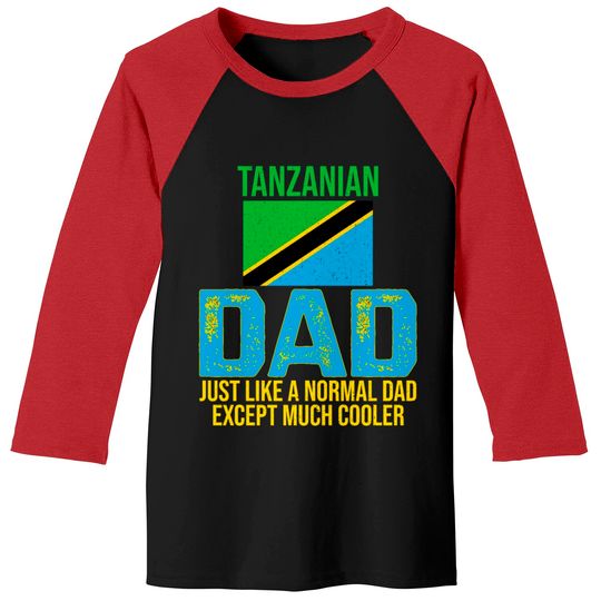 Tanzanian Dad Tanzania Flag For Father's Day