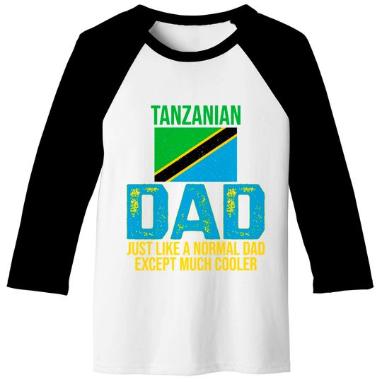Tanzanian Dad Tanzania Flag For Father's Day