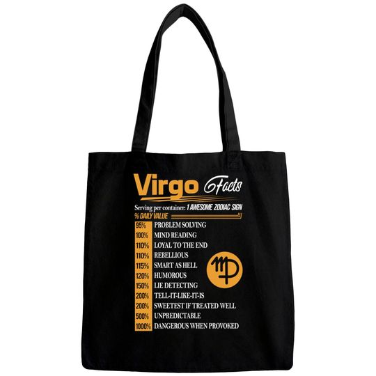 VIRGO FACTS - Virgo Facts - Bags