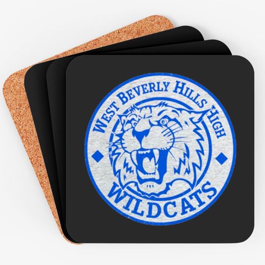 West Beverly Hills High Wildcats Coasters