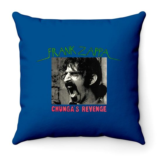 Frank Zappa Chungas Revenge Throw Pillow Throw Pillows