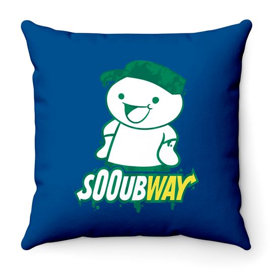 Discover Astute Illusion Of Motion Nice The Odd1Sout Sooubway Graffiti Rave Acid Classic Throw Pillows