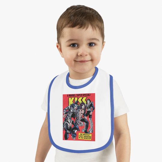 Marvel KISS Special Comic Cover Bibs