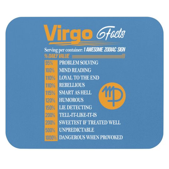 Discover VIRGO FACTS - Virgo Facts - Mouse Pads