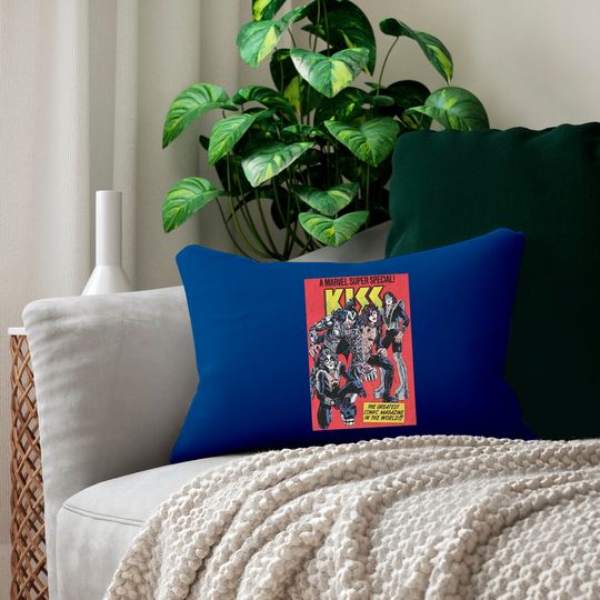Marvel KISS Special Comic Cover Lumbar Pillows