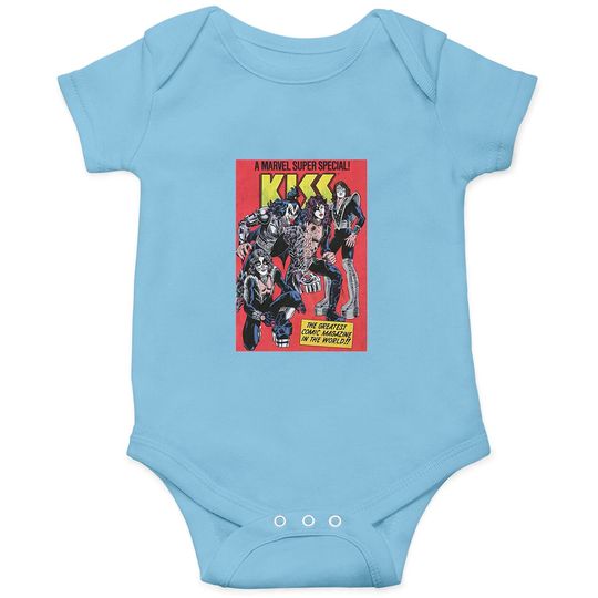 Discover Marvel KISS Special Comic Cover Onesies
