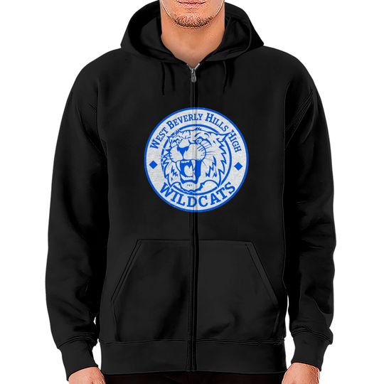 West Beverly Hills High Wildcats Zip Hoodies