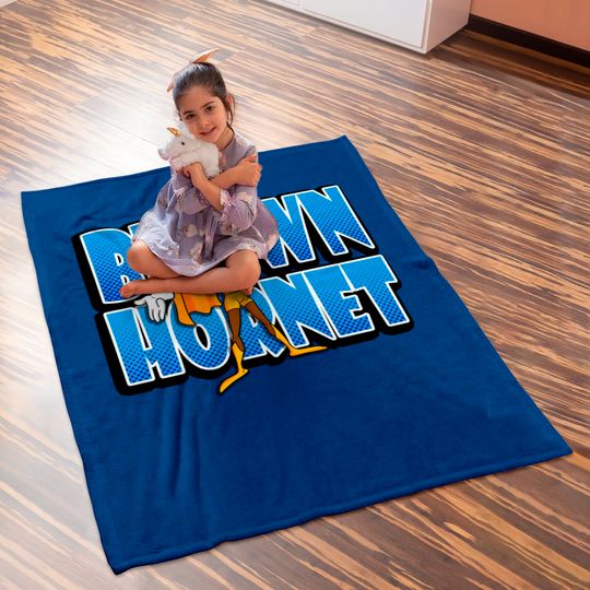 The Brown Hornet - Brown Hornet - Baby Blankets