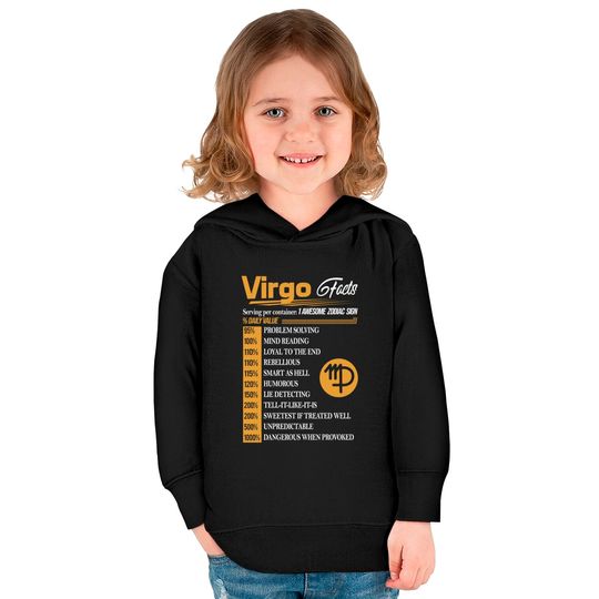 VIRGO FACTS - Virgo Facts - Kids Pullover Hoodies