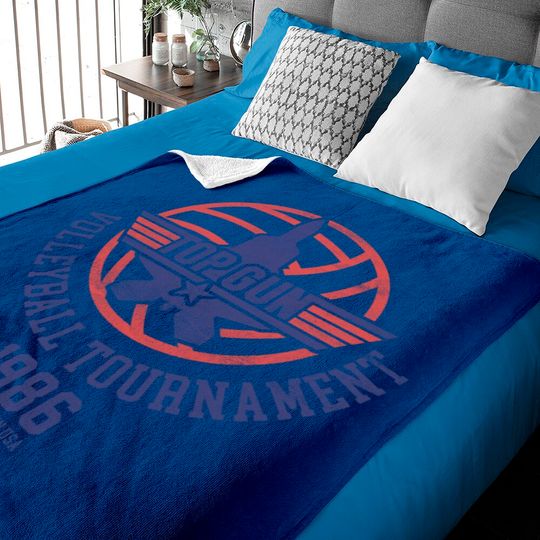 Top Gun Volleyball Tournament - Top Gun - Baby Blankets