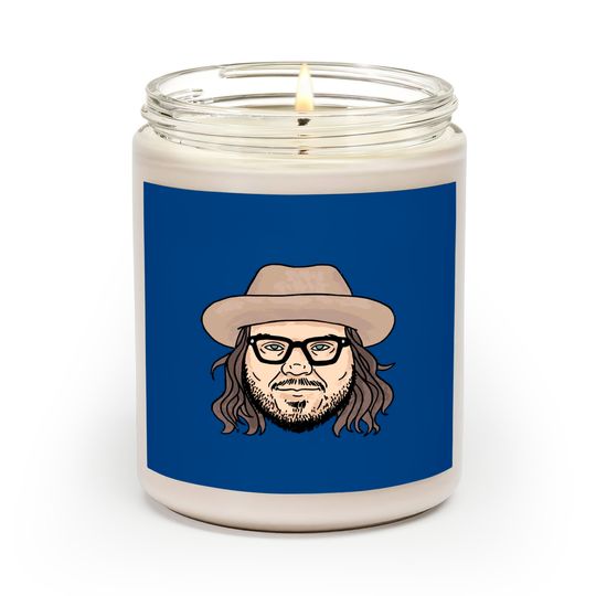 Discover Epic Jeff Tweedy Portrait - Wilco - Scented Candles