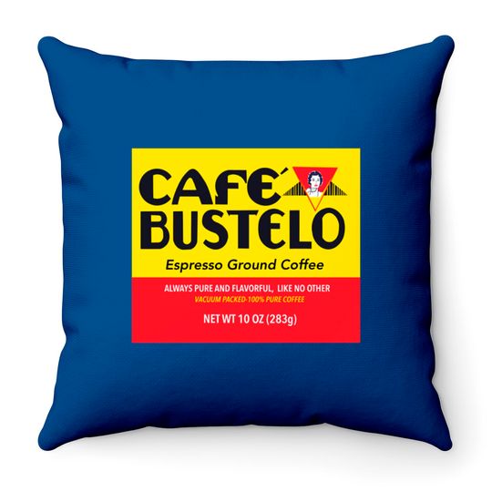 Cafe bustelo - Coffee - Throw Pillows