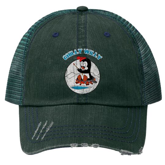 Discover Distressed Chilly willy - Chilly Willy - Trucker Hats