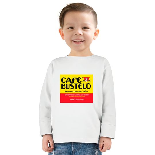 Cafe bustelo - Coffee -  Kids Long Sleeve T-Shirts