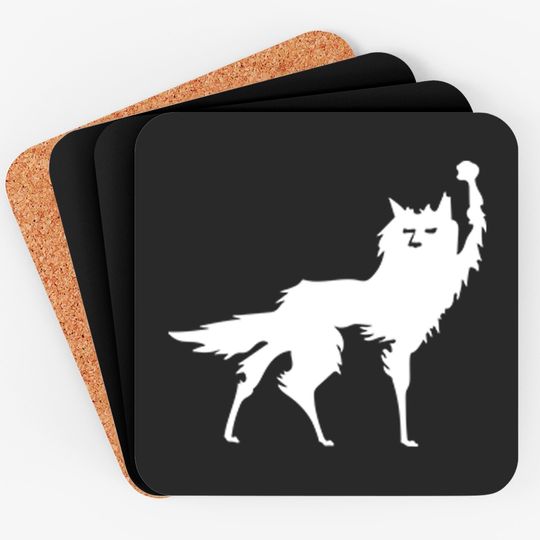 Fantastic Mr Fox - Wolf - Canis Lupus - Simple - Fantastic Mr Fox - Coasters