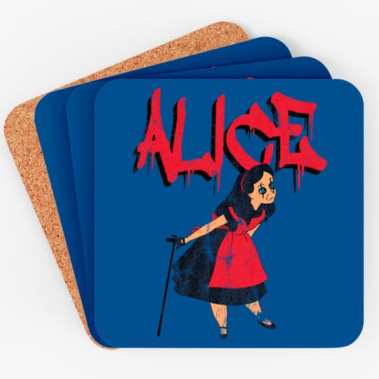 Discover Alice In Wonderland Vs Alice Cooper - Alice Cooper - Coasters